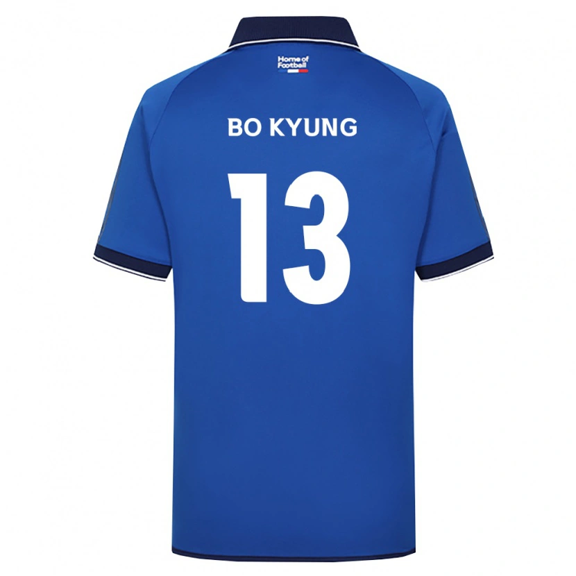 Danxen Homem Camisola Bo-Kyung Kim #13 Azul Real Branco Vermelho Principal 2026/27 Camisa Brasil