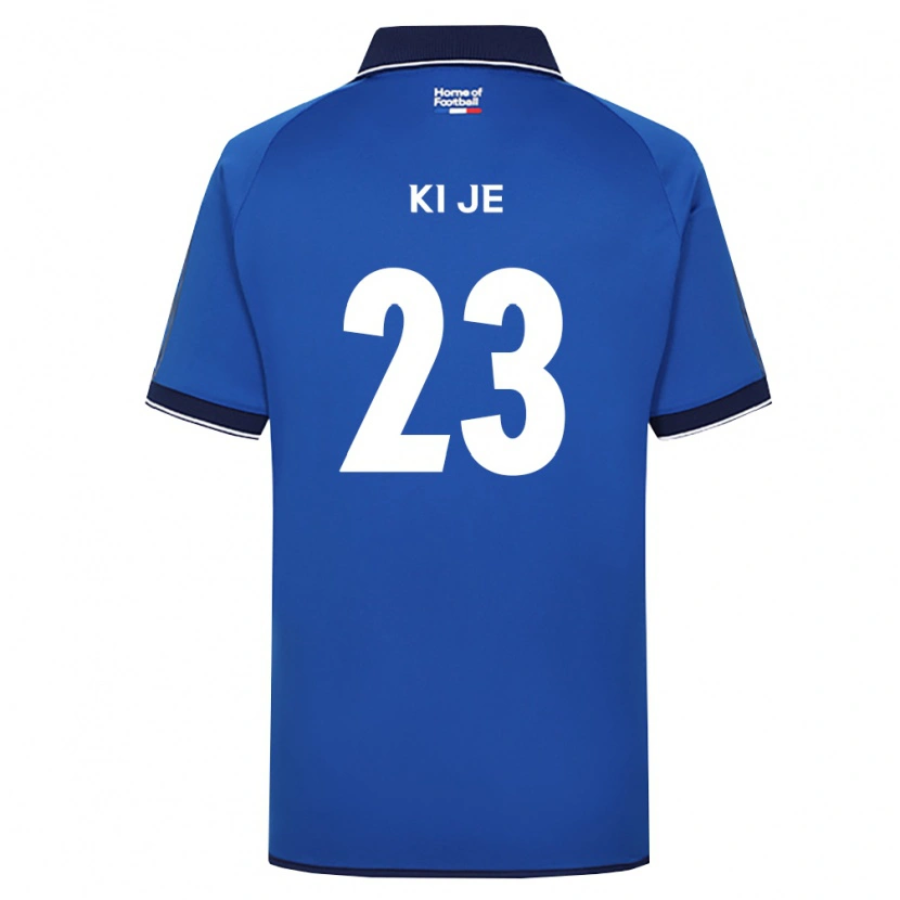 Danxen Homem Camisola Ki-Je Lee #23 Azul Real Branco Vermelho Principal 2026/27 Camisa Brasil