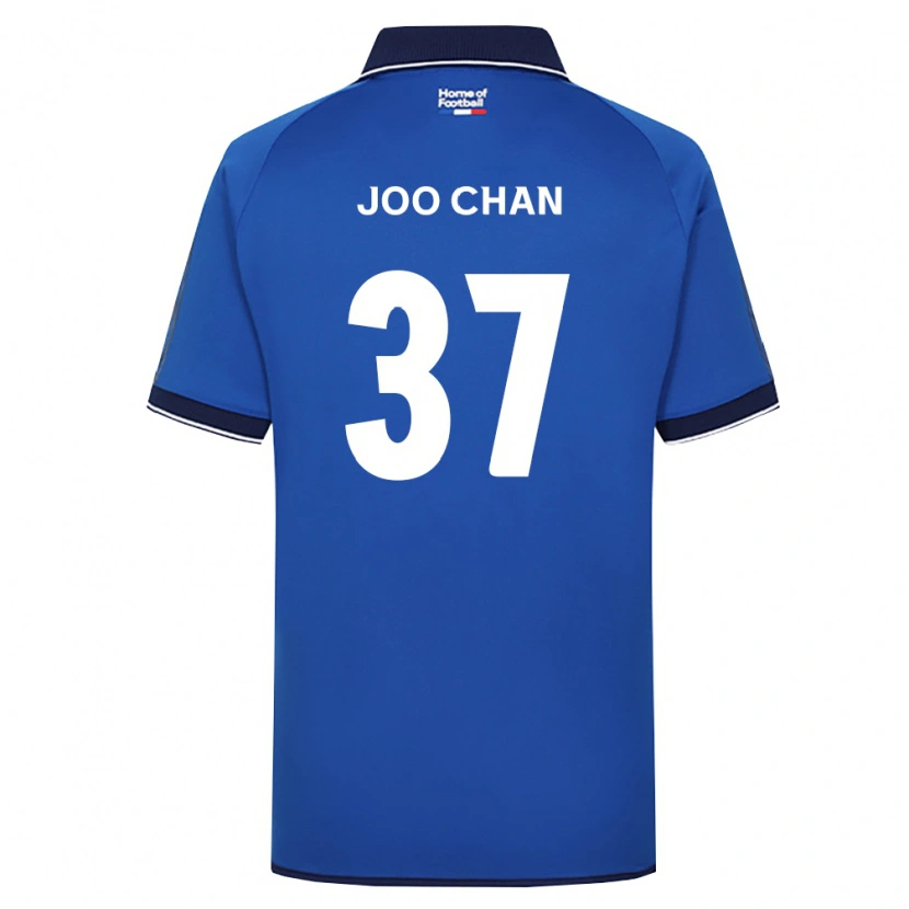 Danxen Homem Camisola Joo-Chan Kim #37 Azul Real Branco Vermelho Principal 2026/27 Camisa Brasil
