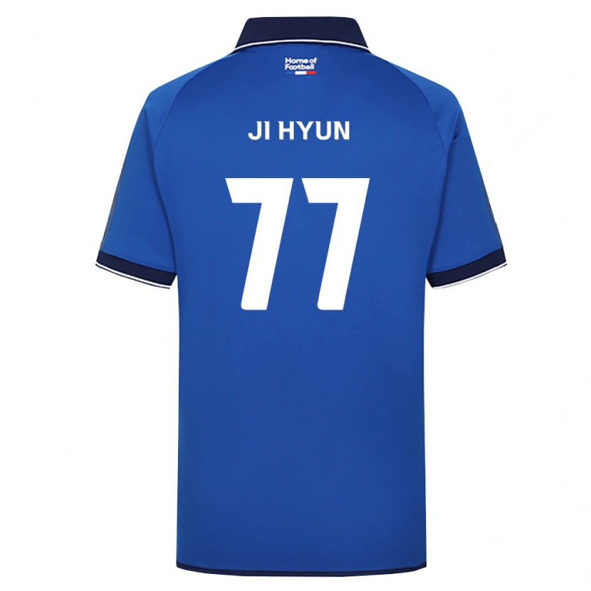 Danxen Homem Camisola Ji-Hyun Kim #77 Azul Real Branco Vermelho Principal 2026/27 Camisa Brasil