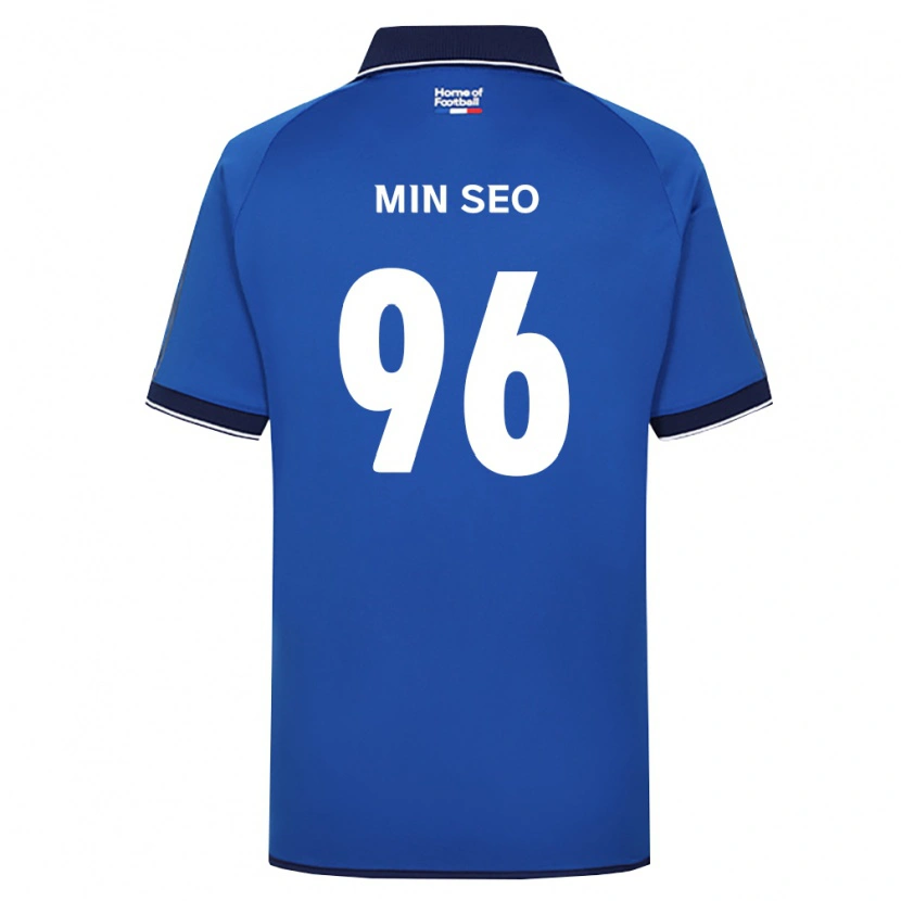 Danxen Homem Camisola Min-Seo Koo #96 Azul Real Branco Vermelho Principal 2026/27 Camisa Brasil
