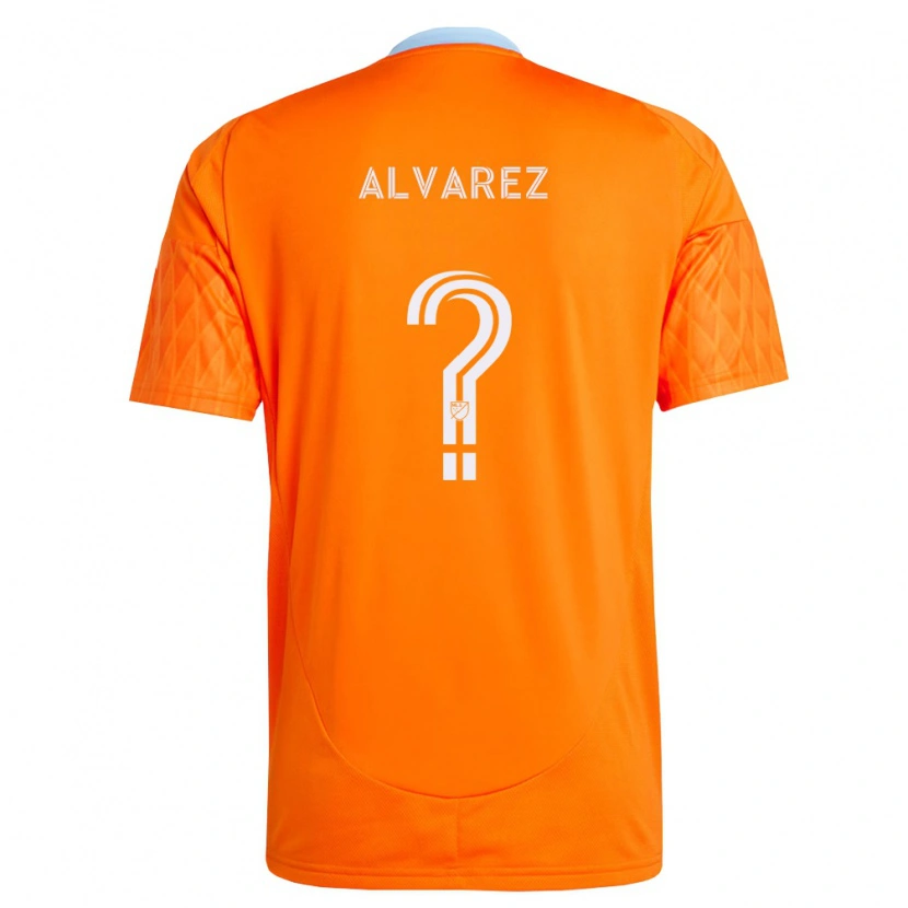 Danxen Homem Camisola Gianmarco Alvarez #0 Laranja Branco Principal 2026/27 Camisa Brasil