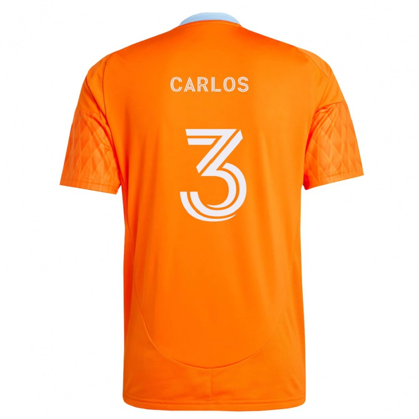 Danxen Homem Camisola Antônio Carlos #3 Laranja Branco Principal 2026/27 Camisa Brasil