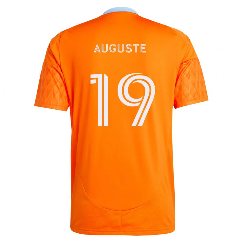 Danxen Homem Camisola Charles Auguste #19 Laranja Branco Principal 2026/27 Camisa Brasil