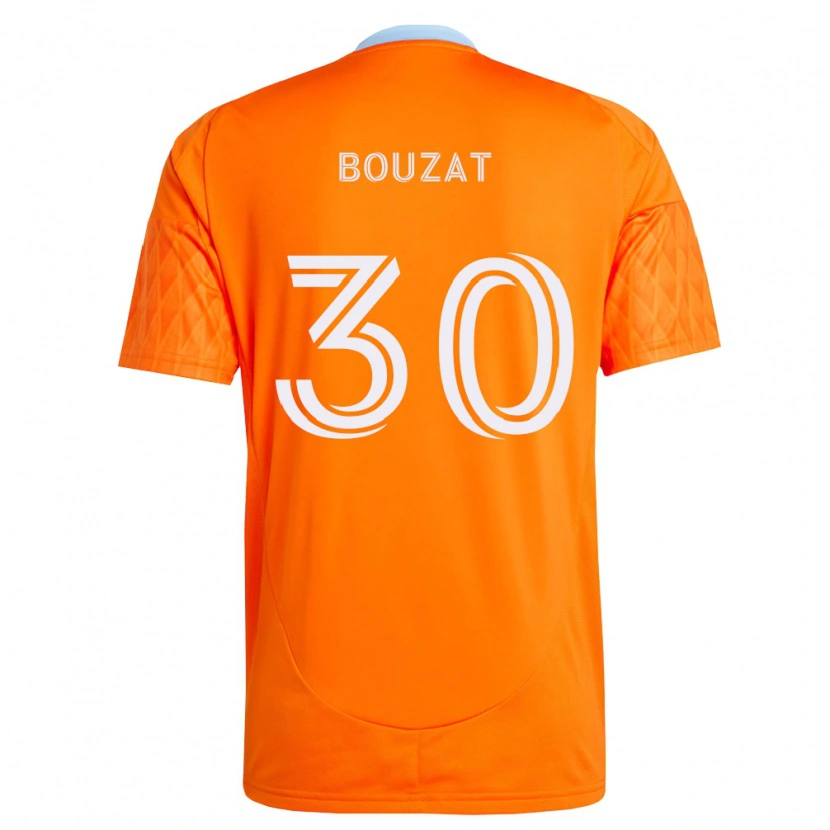 Danxen Homem Camisola Agustín Bouzat #30 Laranja Branco Principal 2026/27 Camisa Brasil