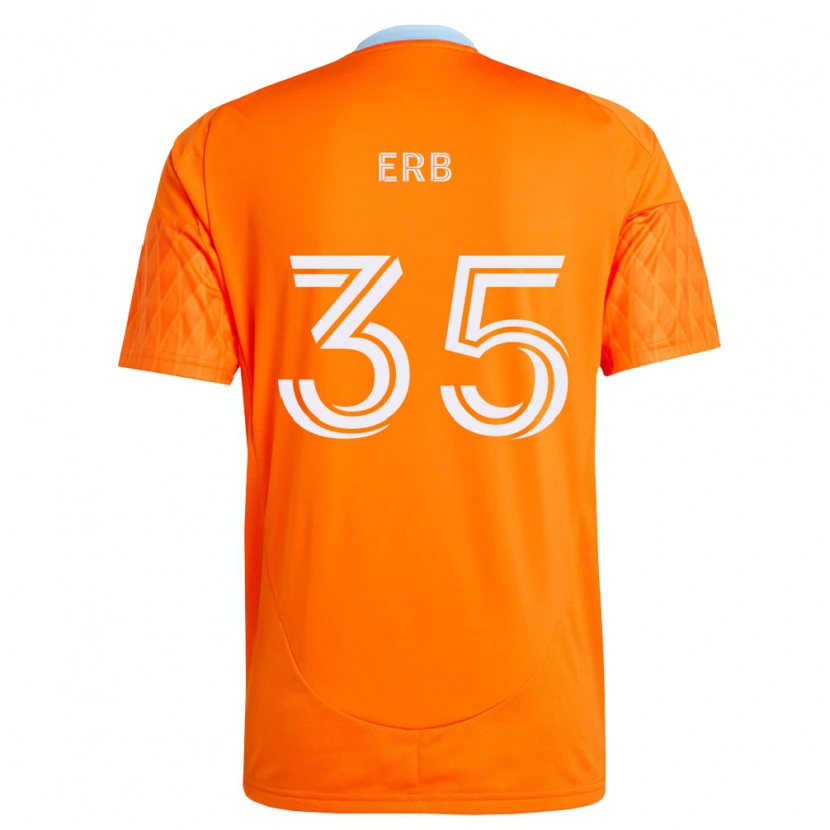 Danxen Homem Camisola Logan Erb #35 Laranja Branco Principal 2026/27 Camisa Brasil