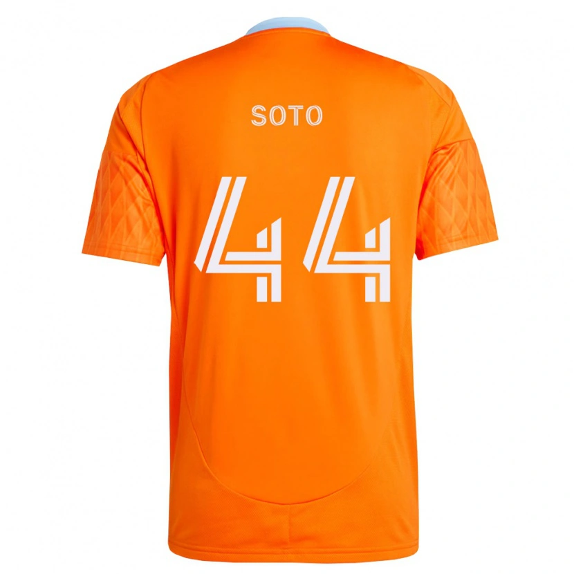 Danxen Homem Camisola Ezekiel Soto #44 Laranja Branco Principal 2026/27 Camisa Brasil