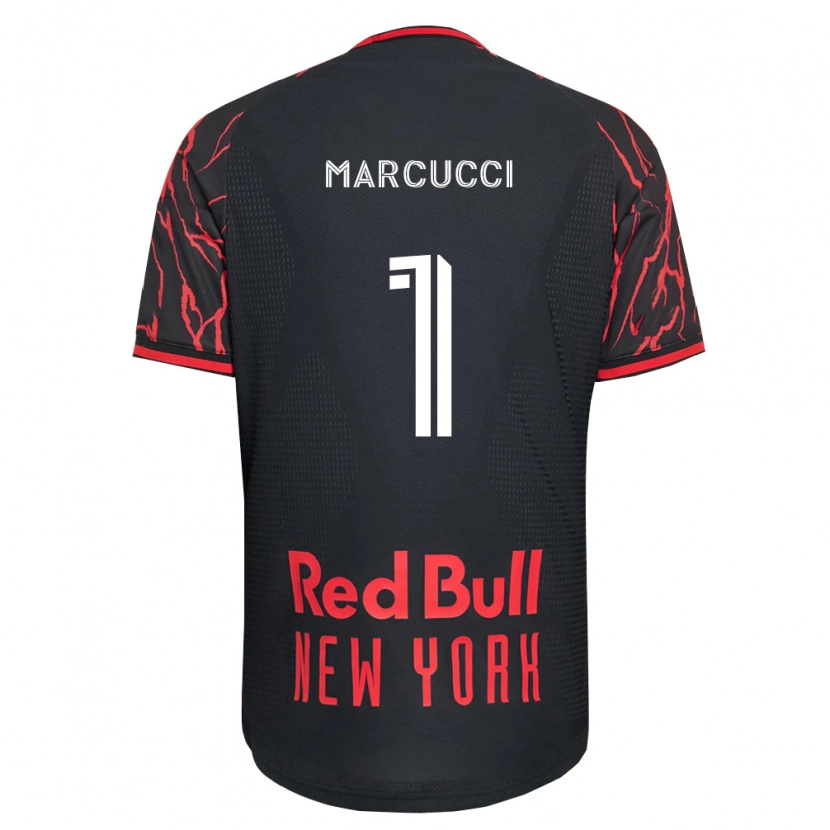Danxen Homem Camisola Aj Marcucci #1 Vermelho Preto Branco Principal 2026/27 Camisa Brasil