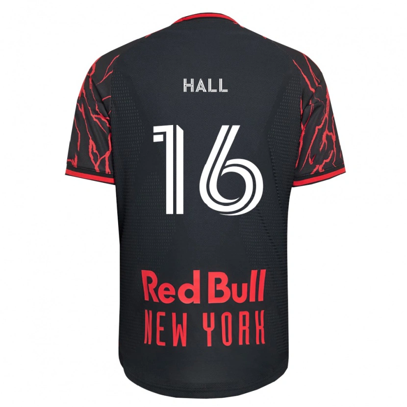Danxen Homem Camisola Julian Hall #16 Vermelho Preto Branco Principal 2026/27 Camisa Brasil