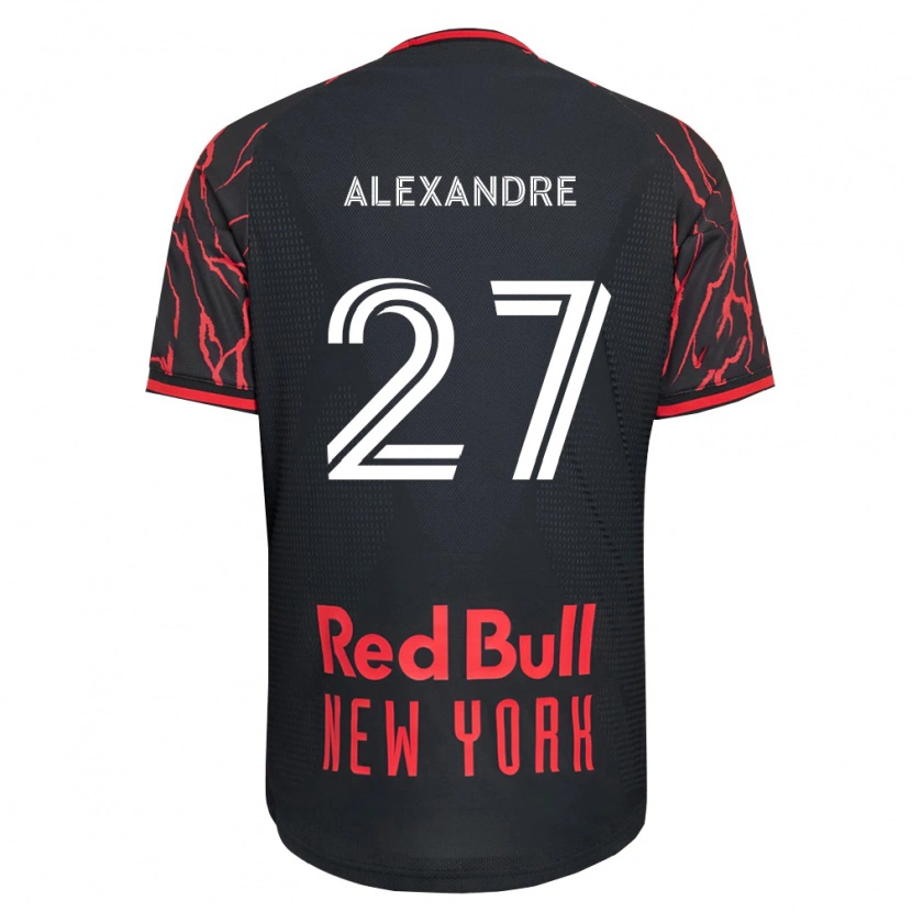 Danxen Homem Camisola Davi Alexandre #27 Vermelho Preto Branco Principal 2026/27 Camisa Brasil
