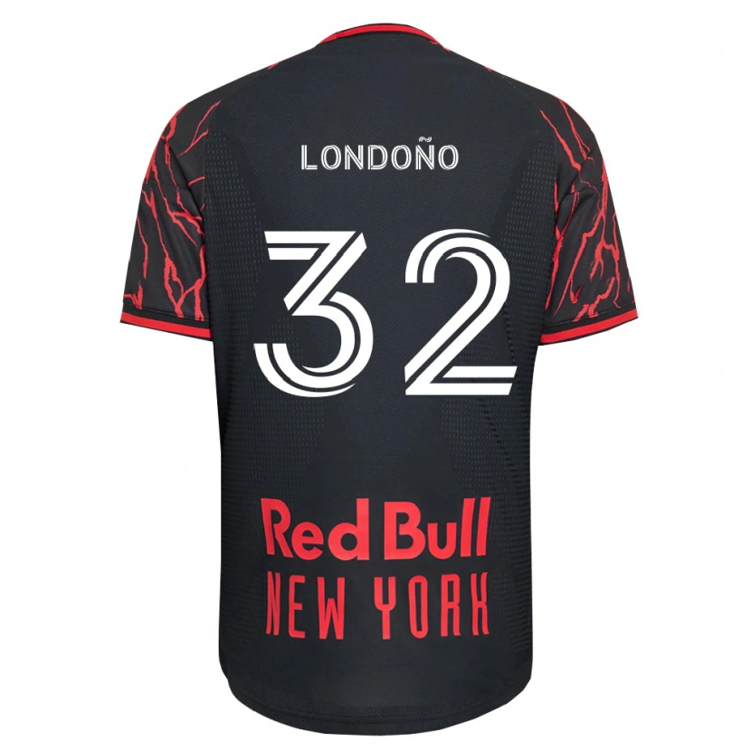 Danxen Homem Camisola Erick Londoño #32 Vermelho Preto Branco Principal 2026/27 Camisa Brasil