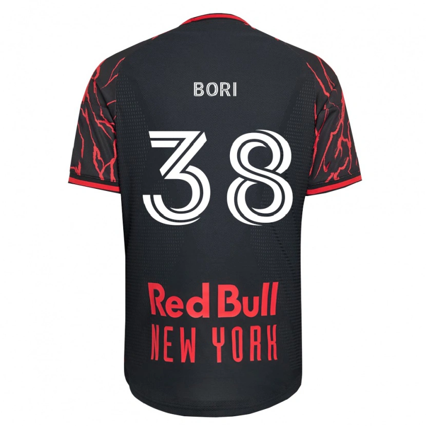 Danxen Homem Camisola Jason Bori #38 Vermelho Preto Branco Principal 2026/27 Camisa Brasil