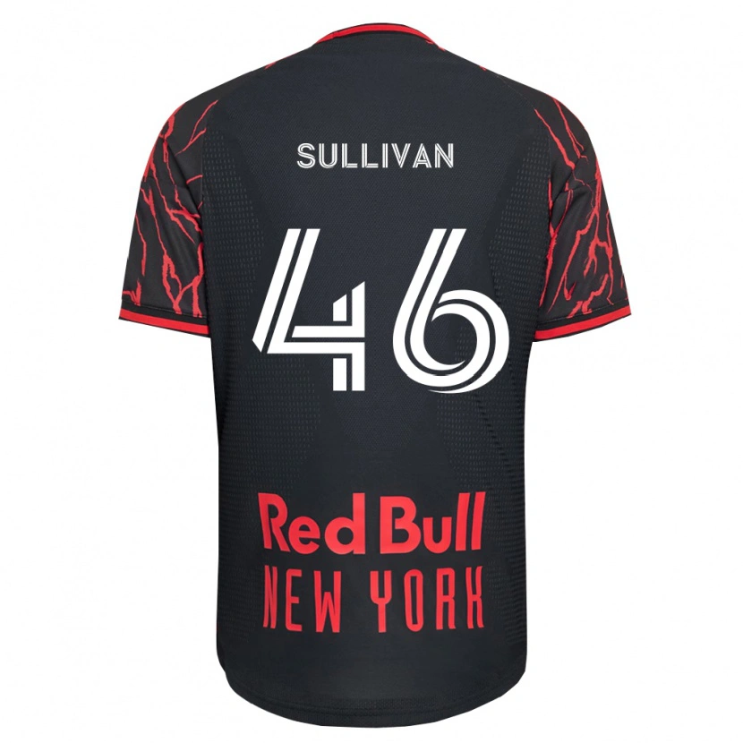 Danxen Homem Camisola Dylan Sullivan #46 Vermelho Preto Branco Principal 2026/27 Camisa Brasil