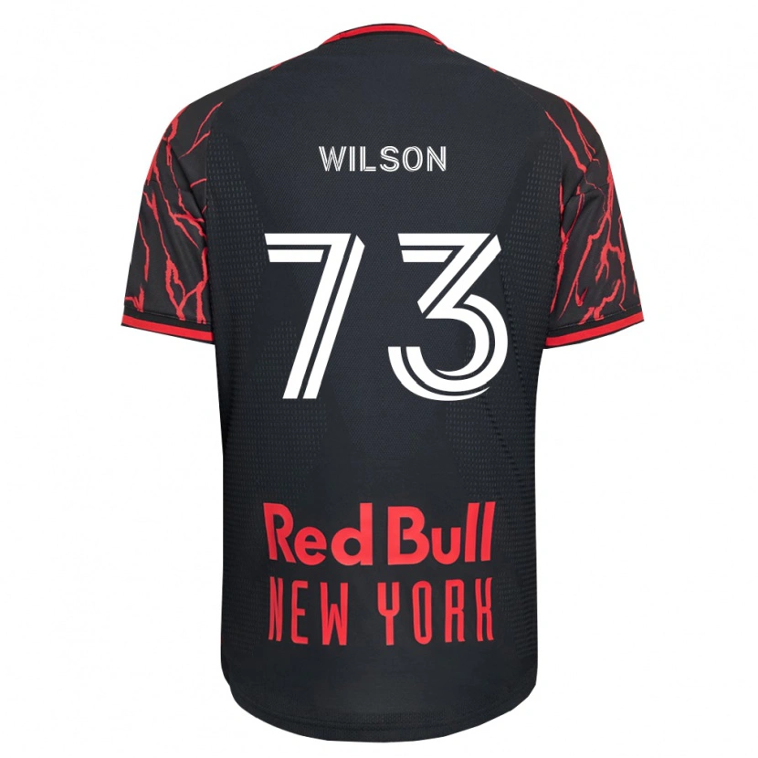 Danxen Homem Camisola Akheem Wilson #73 Vermelho Preto Branco Principal 2026/27 Camisa Brasil