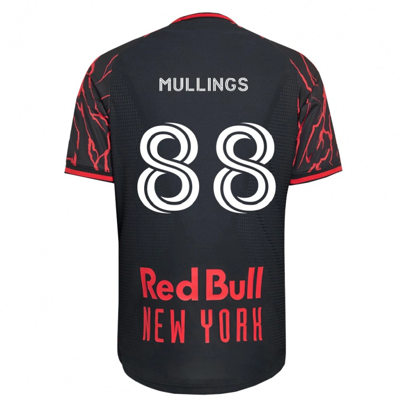 Danxen Homem Camisola O'vonte Mullings #88 Vermelho Preto Branco Principal 2026/27 Camisa Brasil