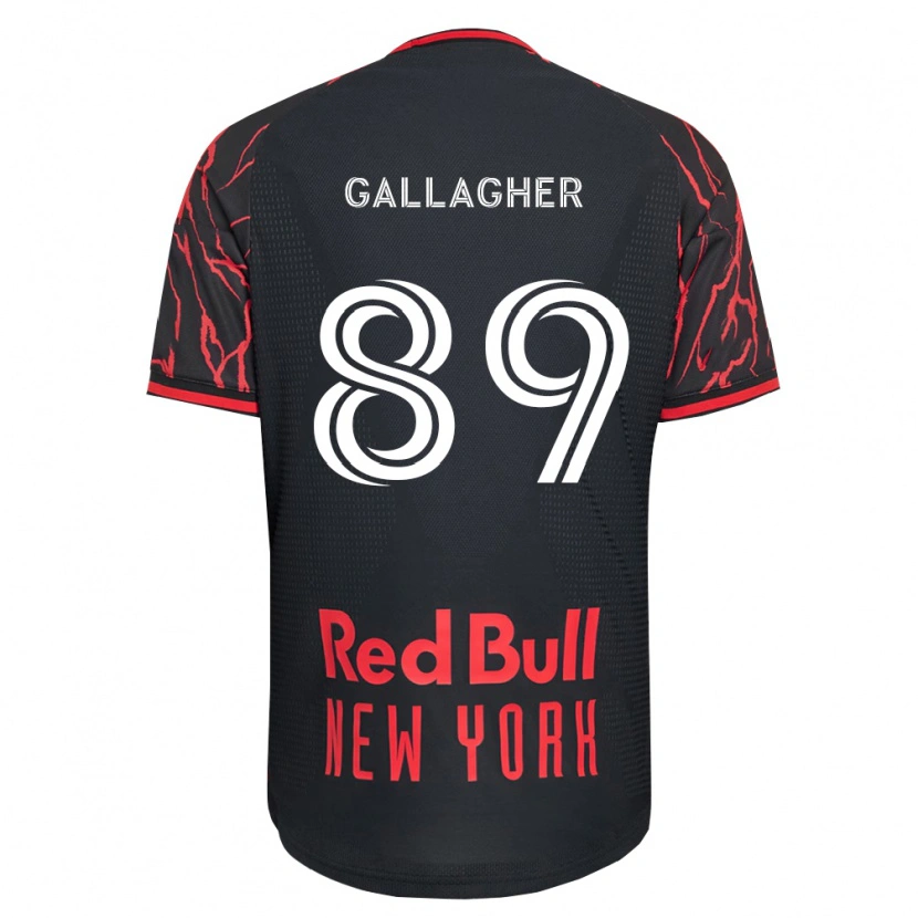 Danxen Homem Camisola Christian Gallagher #89 Vermelho Preto Branco Principal 2026/27 Camisa Brasil