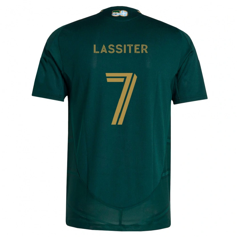 Danxen Homem Camisola Ariel Lassiter #7 Verde Escuro Marrom Principal 2026/27 Camisa Brasil