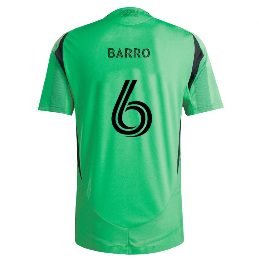 Danxen Homem Camisola Djakaría Barro #6 Verde Esmeralda Preto Principal 2026/27 Camisa Brasil