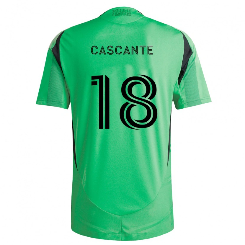 Danxen Homem Camisola Julio Cascante #18 Verde Esmeralda Preto Principal 2026/27 Camisa Brasil