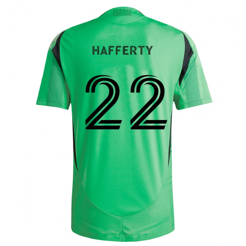 Danxen Homem Camisola Joe Hafferty #22 Verde Esmeralda Preto Principal 2026/27 Camisa Brasil
