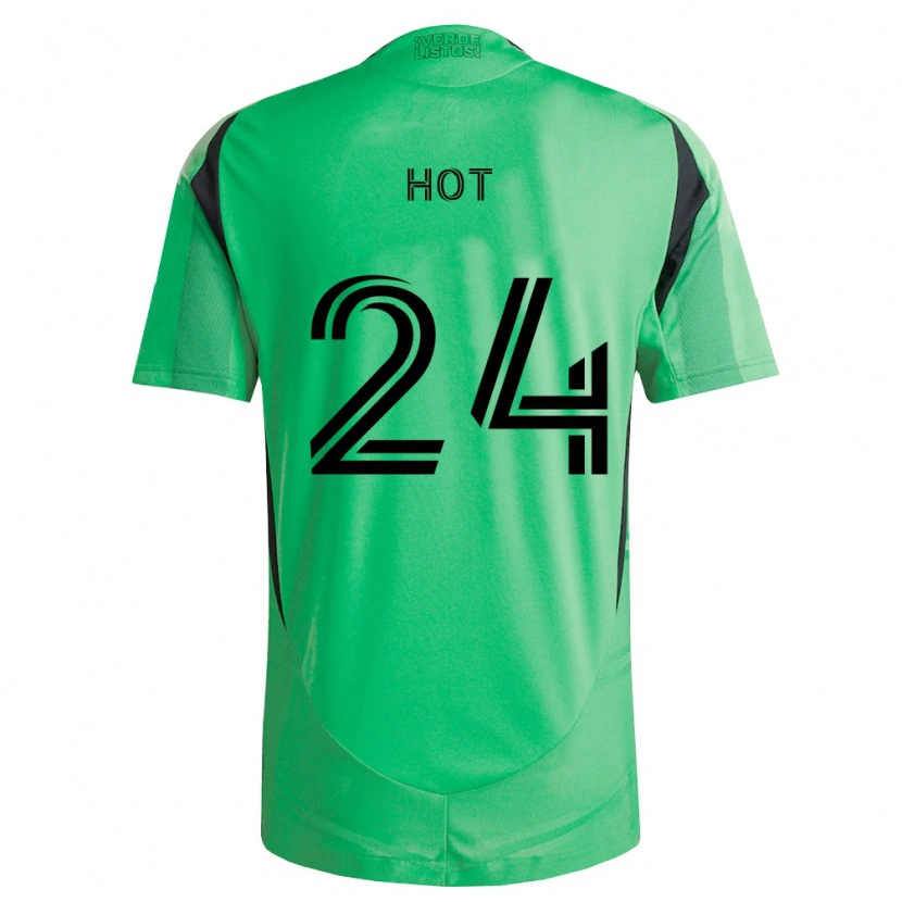 Danxen Homem Camisola Kenan Hot #24 Verde Esmeralda Preto Principal 2026/27 Camisa Brasil