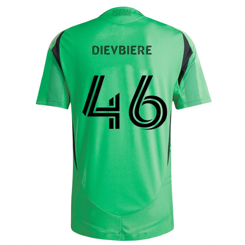 Danxen Homem Camisola Vona Dievbiere #46 Verde Esmeralda Preto Principal 2026/27 Camisa Brasil