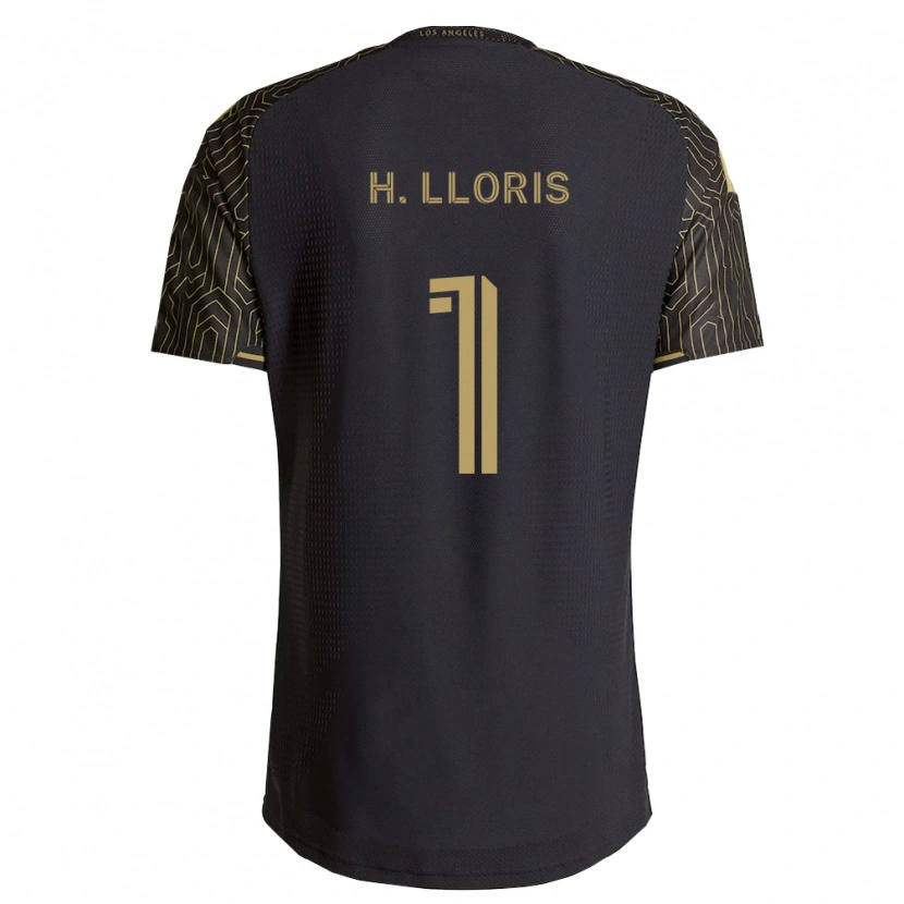 Danxen Homem Camisola Hugo Lloris #1 Marrom Preto Principal 2026/27 Camisa Brasil