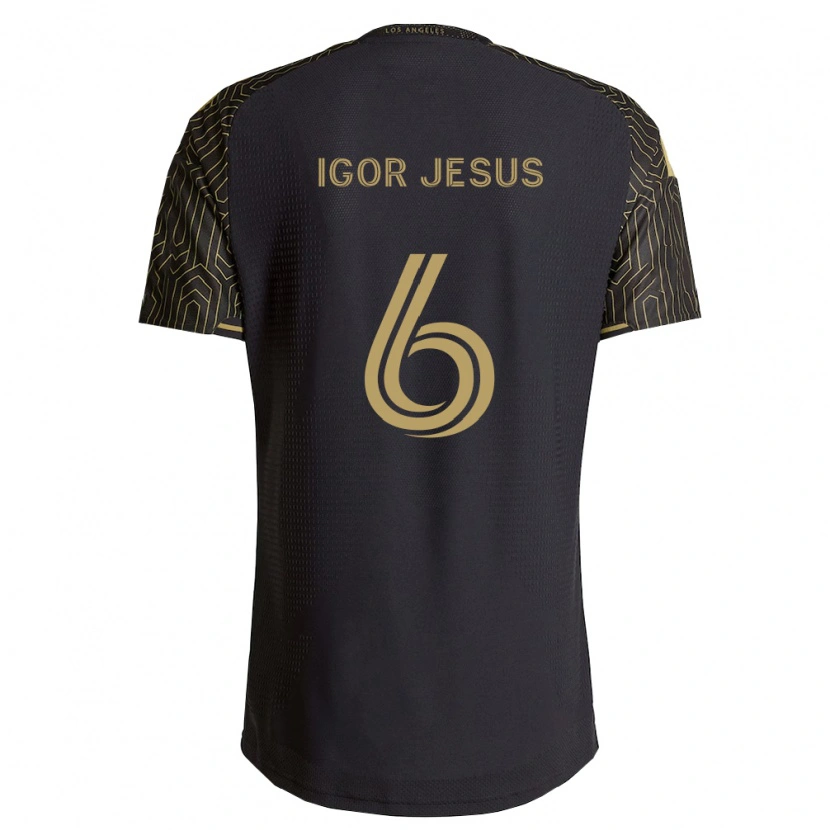 Danxen Homem Camisola Igor Jesus #6 Marrom Preto Principal 2026/27 Camisa Brasil