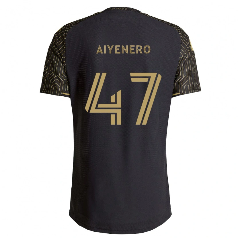 Danxen Homem Camisola Marius Aiyenero #47 Marrom Preto Principal 2026/27 Camisa Brasil