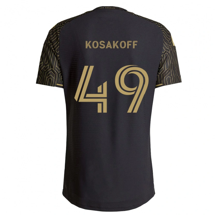 Danxen Homem Camisola Charlie Kosakoff #49 Marrom Preto Principal 2026/27 Camisa Brasil