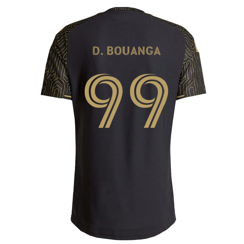 Danxen Homem Camisola Denis Bouanga #99 Marrom Preto Principal 2026/27 Camisa Brasil