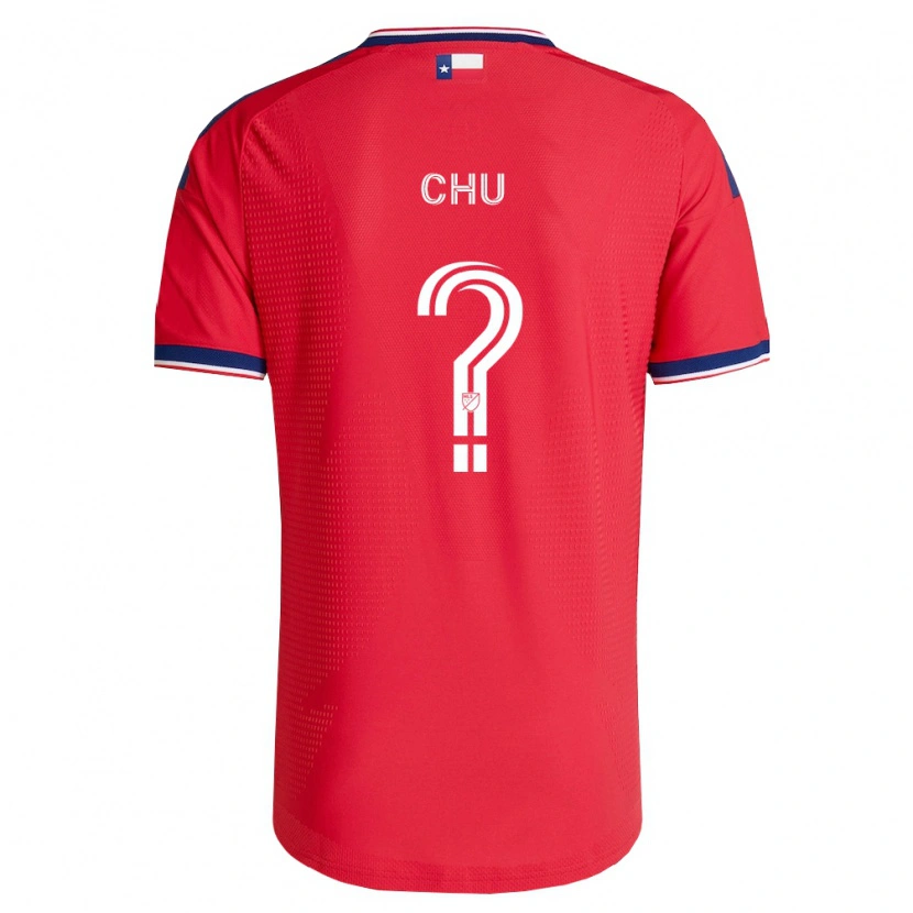 Danxen Homem Camisola Leo Chu #0 Vermelho Azul Branco Principal 2026/27 Camisa Brasil