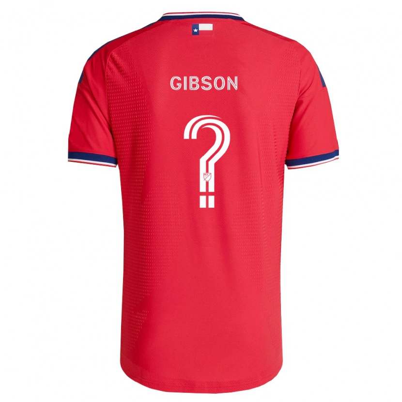 Danxen Homem Camisola Jonah Gibson #0 Vermelho Azul Branco Principal 2026/27 Camisa Brasil