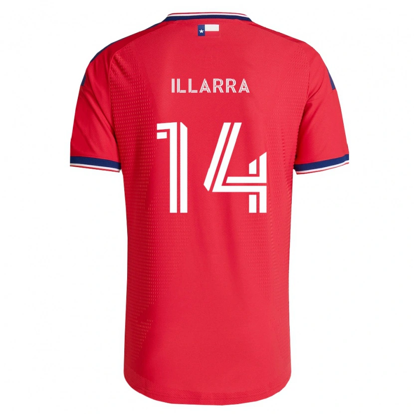Danxen Homem Camisola Asier Illarramendi #14 Vermelho Azul Branco Principal 2026/27 Camisa Brasil