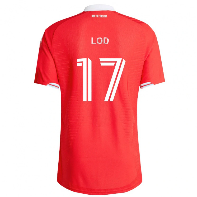 Danxen Homem Camisola Robin Lod #17 Vermelho Azul Profundo Branco Principal 2026/27 Camisa Brasil