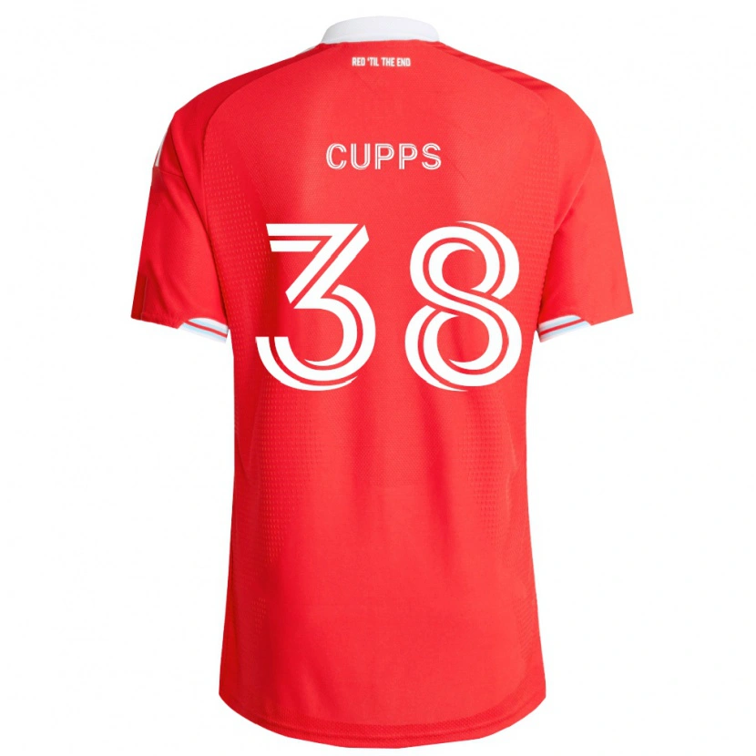 Danxen Homem Camisola Christopher Cupps #38 Vermelho Azul Profundo Branco Principal 2026/27 Camisa Brasil