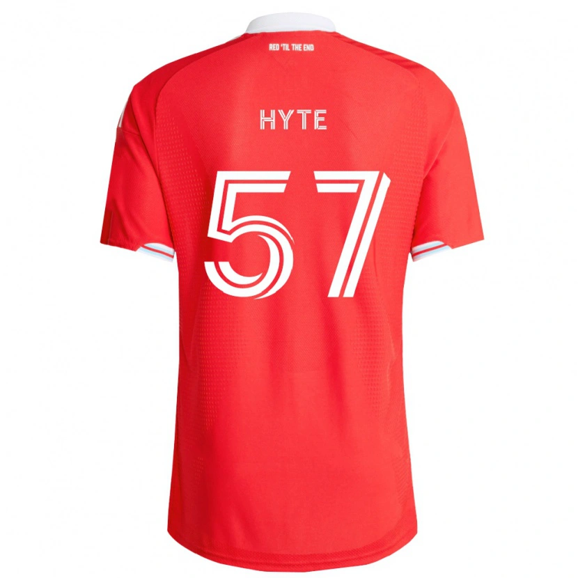 Danxen Homem Camisola Darris Hyte #57 Vermelho Azul Profundo Branco Principal 2026/27 Camisa Brasil