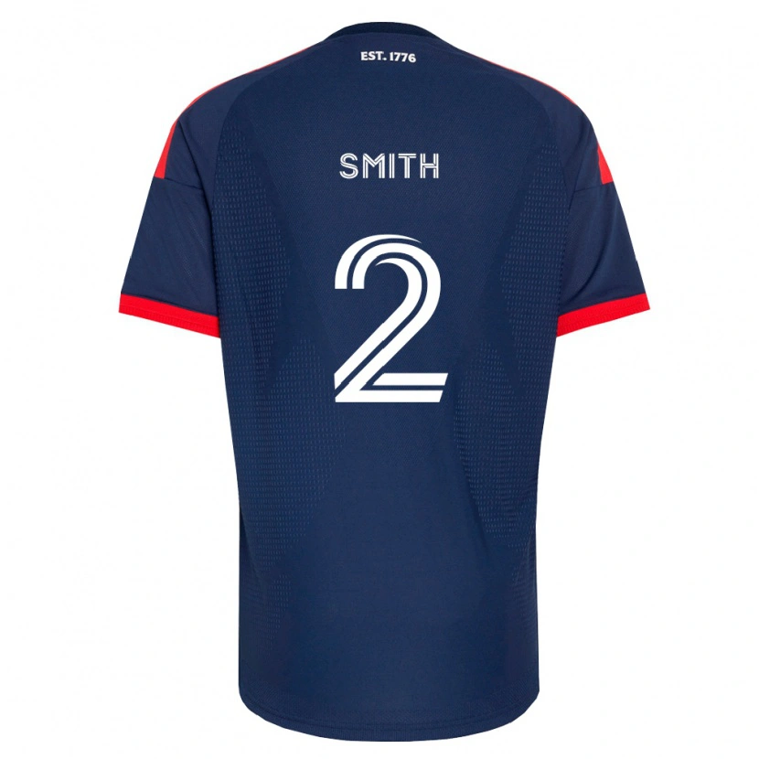 Danxen Homem Camisola Jared Smith #2 Azul Real Vermelho Branco Principal 2026/27 Camisa Brasil