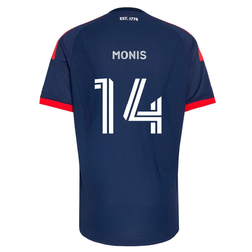 Danxen Homem Camisola Alex Monis #14 Azul Real Vermelho Branco Principal 2026/27 Camisa Brasil