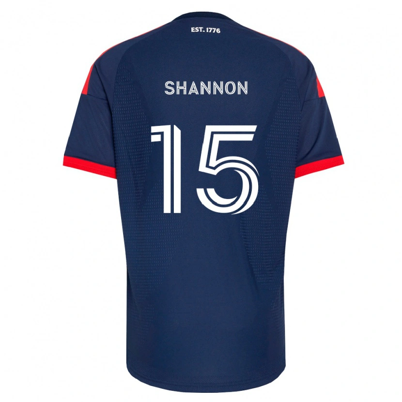 Danxen Homem Camisola Jake Shannon #15 Azul Real Vermelho Branco Principal 2026/27 Camisa Brasil