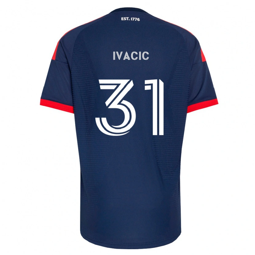 Danxen Homem Camisola Aljaz Ivacic #31 Azul Real Vermelho Branco Principal 2026/27 Camisa Brasil