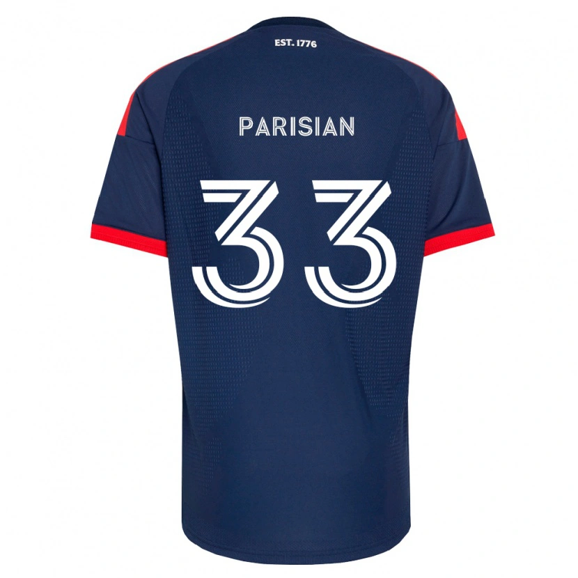 Danxen Homem Camisola Donovan Parisian #33 Azul Real Vermelho Branco Principal 2026/27 Camisa Brasil