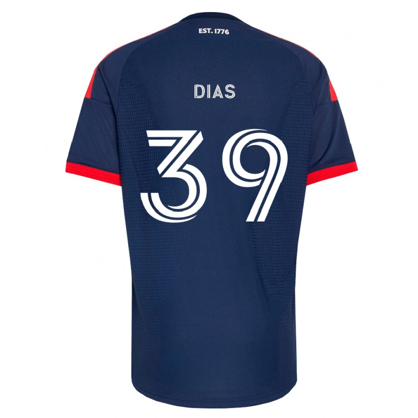 Danxen Homem Camisola Marcos Dias #39 Azul Real Vermelho Branco Principal 2026/27 Camisa Brasil