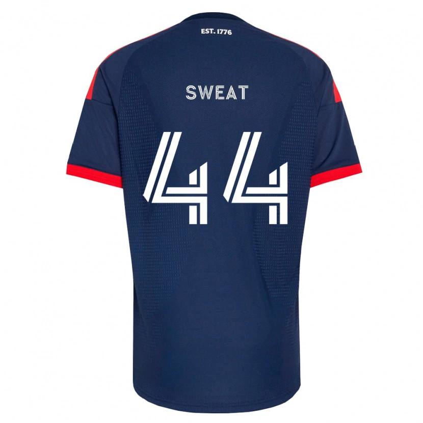 Danxen Homem Camisola Ben Sweat #44 Azul Real Vermelho Branco Principal 2026/27 Camisa Brasil
