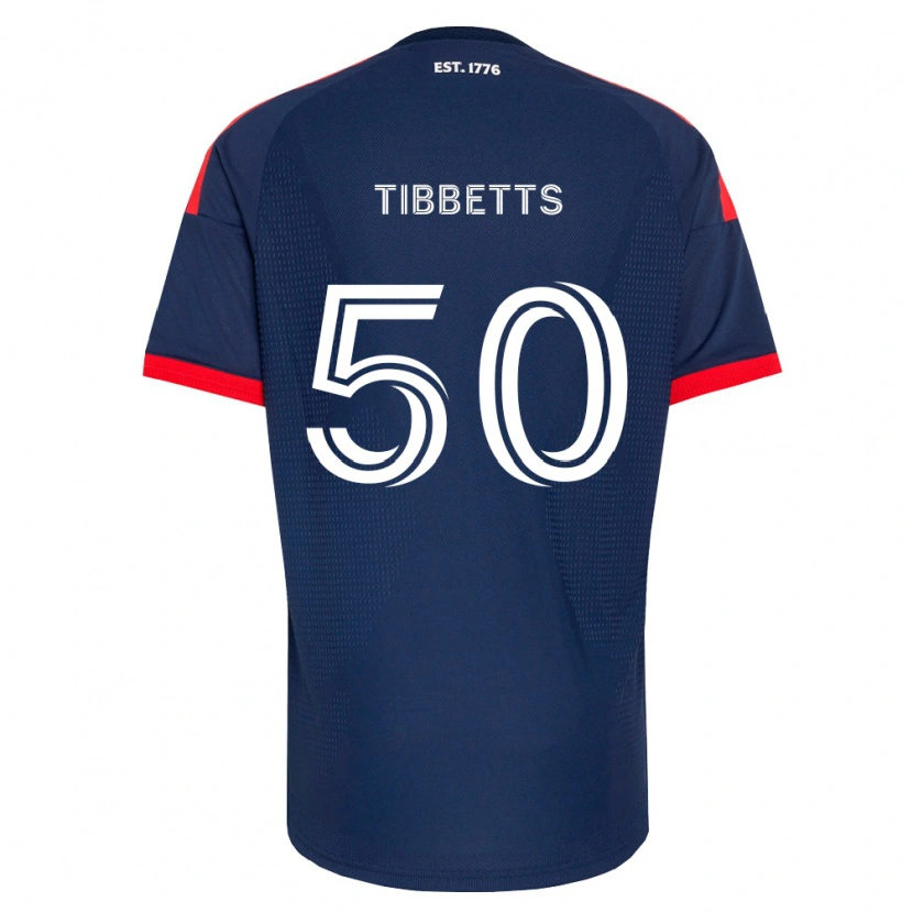 Danxen Homem Camisola Matthew Tibbetts #50 Azul Real Vermelho Branco Principal 2026/27 Camisa Brasil