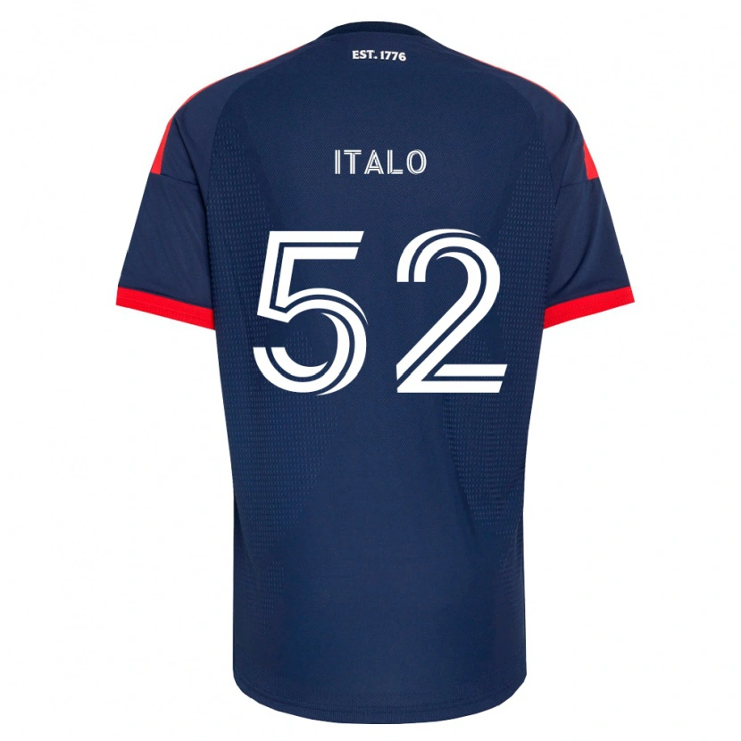 Danxen Homem Camisola Ítalo #52 Azul Real Vermelho Branco Principal 2026/27 Camisa Brasil