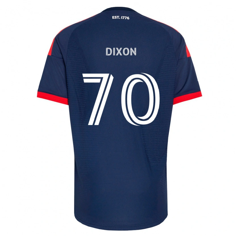 Danxen Homem Camisola Daniel Dixon #70 Azul Real Vermelho Branco Principal 2026/27 Camisa Brasil