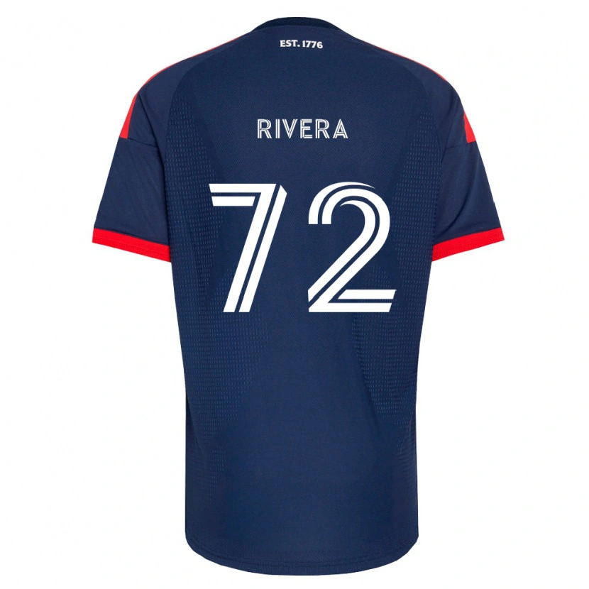 Danxen Homem Camisola Damián Rivera #72 Azul Real Vermelho Branco Principal 2026/27 Camisa Brasil