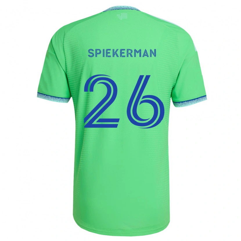 Danxen Homem Camisola Stephanie Spiekerman #26 Verde Azul Claro Principal 2026/27 Camisa Brasil