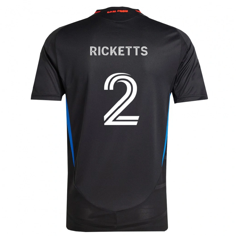 Danxen Homem Camisola Jamar Ricketts #2 Azul Branco Preto Principal 2026/27 Camisa Brasil